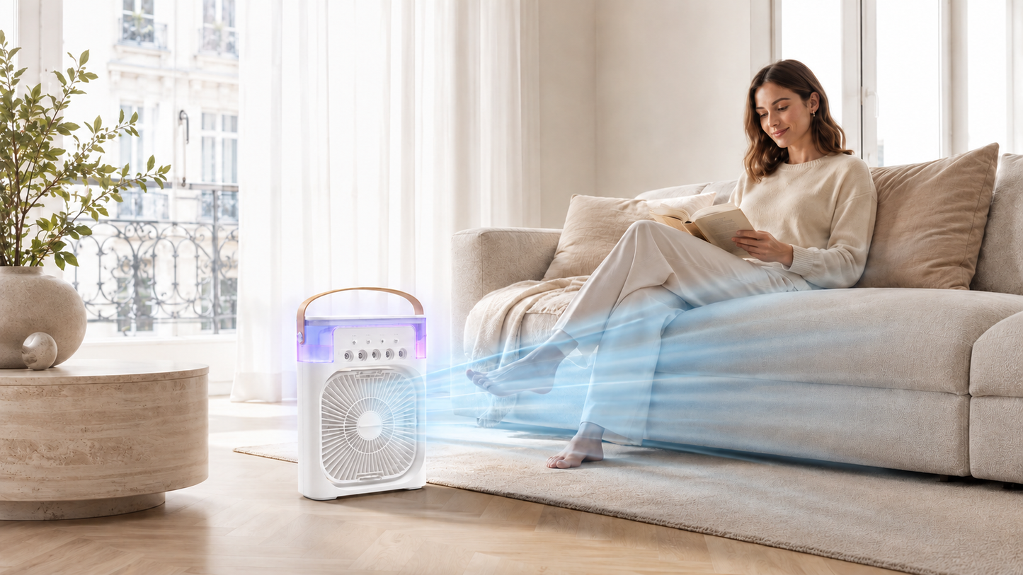 Briseo™ | Mini Rafraîchisseur d’Air Portable